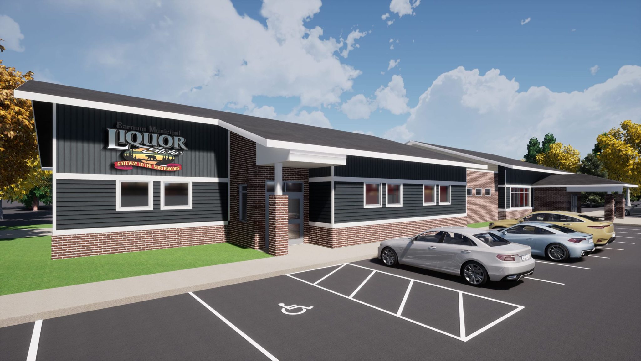 Barnum City Offices, Liquor Store & Community Center Meyer Group