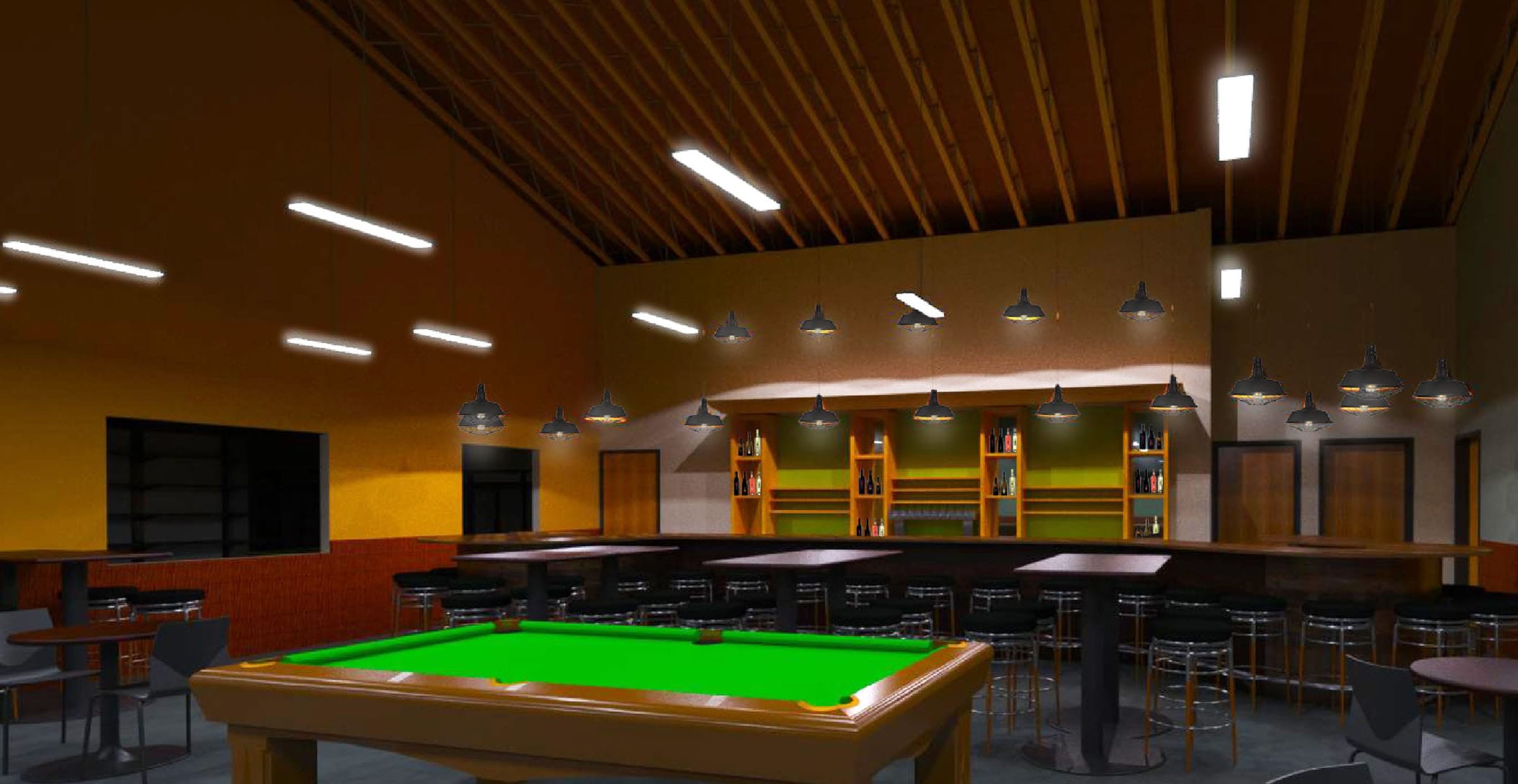 Barnum City Offices, Liquor Store & Community Center